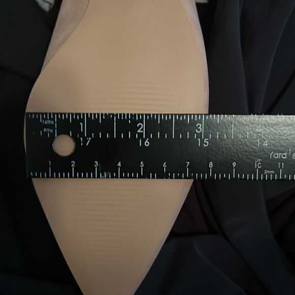 Seven7 Women’s Blush Monika Faux Leather Pointed Toe Slip On Mules Pink Sz 9 - Picture 7 of 7